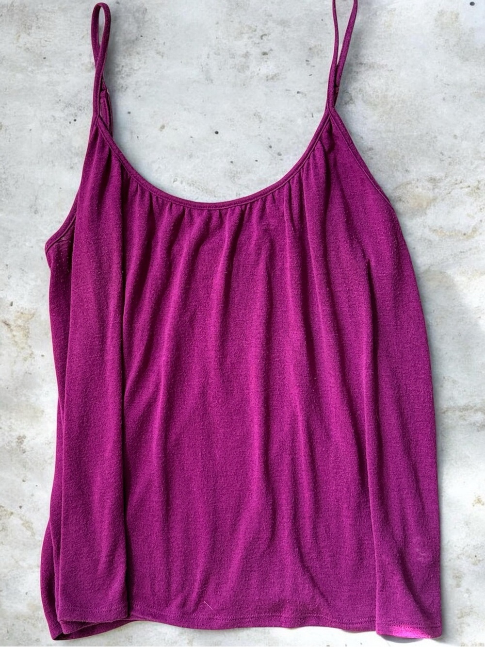 A New Day Magenta Spaghetti Strap Camisole Tank Top!